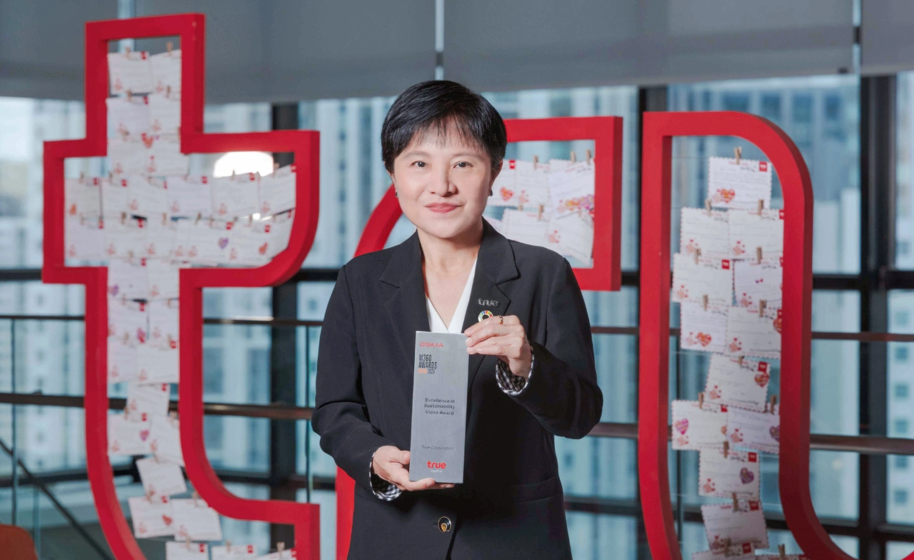 เป็นเลิศด้านความยั่งยืน ทรู คว้ารางวัลระดับโลก GSMA Digital Nation Video Award 2026 