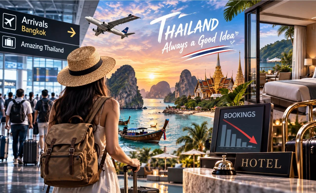 ท่องเที่ยวไทยจ่อหลุดเป้า โรงแรมยอดจองวูบ เร่ง 3 แรงส่งกระตุ้นปลายปี