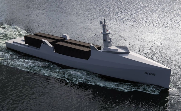 สหรัฐฯ เปิดตัวเรือรบไร้คนขับ “Liberty Class” ผลิตแบบอุตสาหกรรม ปฏิบัติการนาน 3 เดือน