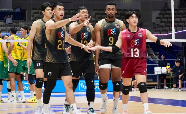 หนุ่มไทยสู้เต็มที่ พ่ายออสเตรเลีย 0-3 จอด 8 ทีมเอเชีย
