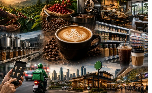 ตลาดกาแฟไทยแข่งเดือด เชนยักษ์-แบรนด์จีน-ปั๊มน้ำมัน ชิงตลาด 65,000 ล้าน