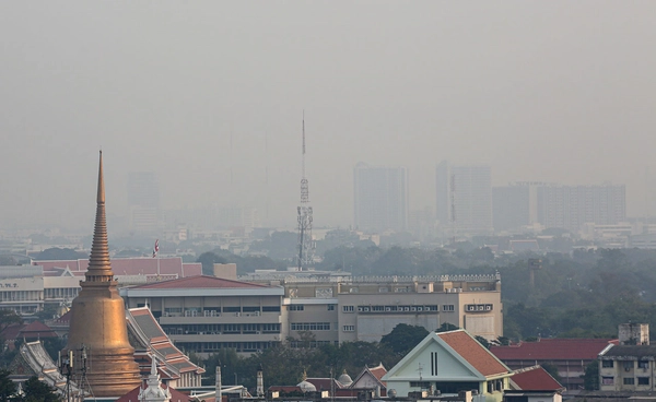 เตือน กทม.-ปริมณฑล-ภาคตะวันออก ฝุ่น PM2.5 แนวโน้มสูงขึ้น 11–12 ก.พ. 2569 