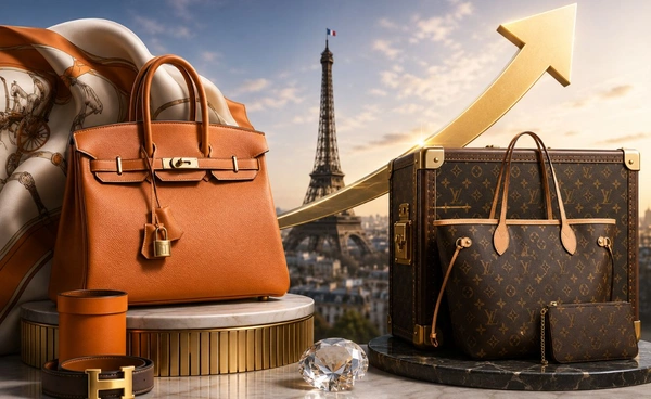  ศึกแบรนด์หรู Hermès แซงหลุยส์วิตตอง สะท้อนพลังแบรนด์ฝรั่งเศส