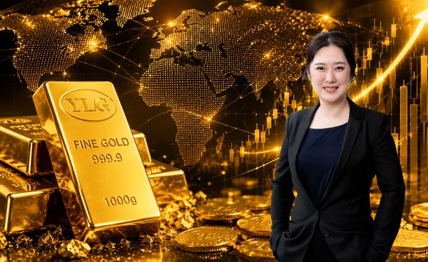  YLG จับตาทองที่ 4,000 ดอลลาร์ ระยะสั้นยังพักฐาน ระยะยาวเป็นขาขึ้น 