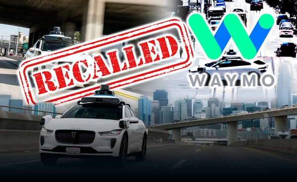 "Waymo" เรียกคืนโรโบแท็กซี่ 3,900 คัน เจอบั๊กมองไม่เห็นทางปิด