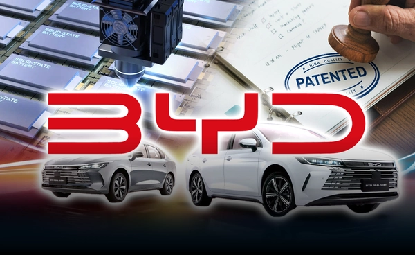 "BYD" จดสิทธิบัตรแบตฯ โซลิดสเตต ลุยไลน์ผลิตปี 2027
