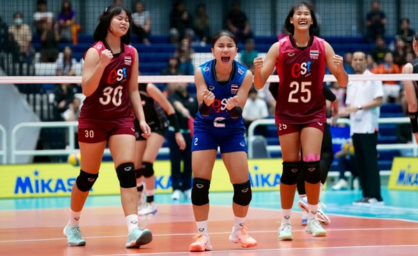 วอลเลย์บอลหญิงไทย ฟอร์มแกร่งต่อเนื่อง ซิวแชมป์กลุ่ม! ศึกลูกยางปริ๊นเซสคัพฯ 