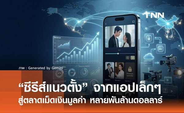 “ซีรีส์แนวตั้ง” จากแอปเล็กๆ สู่ตลาดมูลค่าหลายพันล้านดอลลาร์
