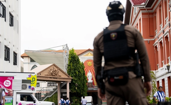 ตำรวจยกระดับมาตรการดูแลความปลอดภัยโรงเรียนเซนต์คาเบรียล 