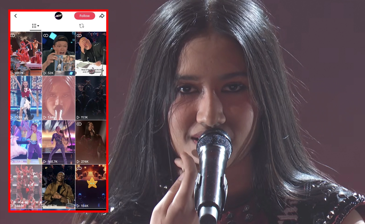 "เนเน่" มาแรง! ยอดวิว ยอดไลค์ล้านแตกหนึ่งเดียวบน AGT ช่องทาง Tiktok