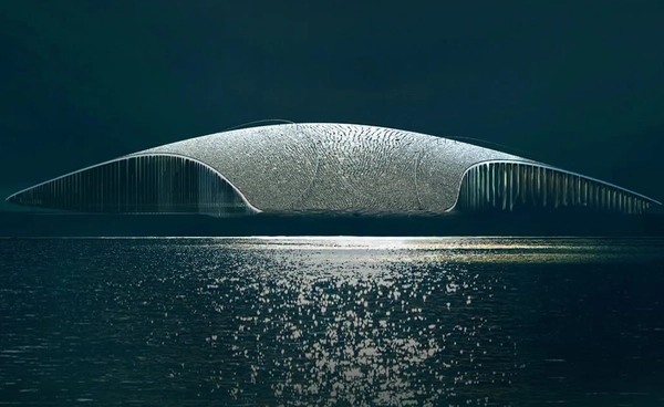 นอร์เวย์เตรียมเปิด The Whale ศูนย์เรียนรู้วาฬทรงหางยักษ์ปี 2027