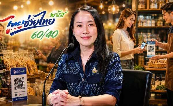 ร้านค้าเข้าร่วม 'ไทยช่วยไทยพลัส' แล้ว 9.4 แสนราย