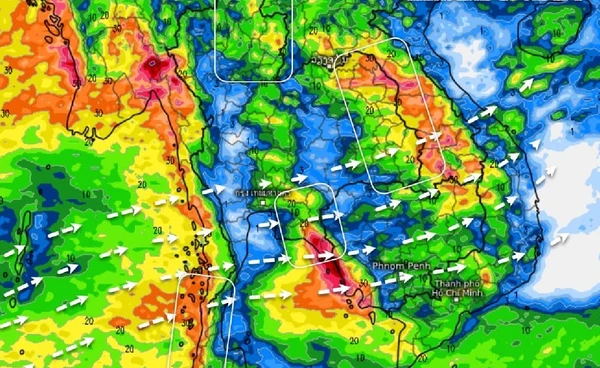 คาดการณ์อากาศ 15 วัน ฝนหนักเบาไม่เท่ากัน จับตาพายุลูกใหม่ก่อตัว