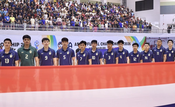 ประกาศรายชื่อ 20 แข้งฟุตซอลชายทีมชาติไทยลุยศึก Continental