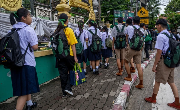 เทพศิรินทร์ นนทบุรี เปิดเรียน On Site วันแรก หลังเหตุกราดยิง