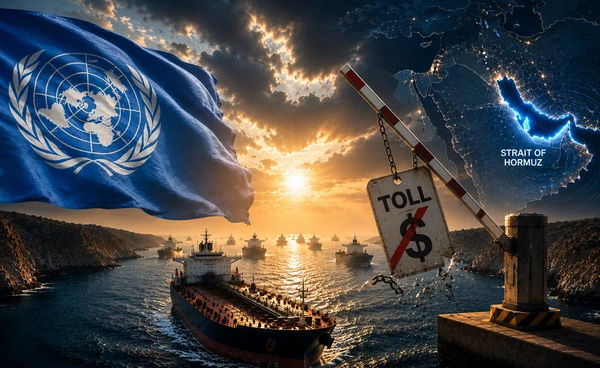 "UN" ค้านเก็บค่าผ่านช่องแคบฮอร์มุซ