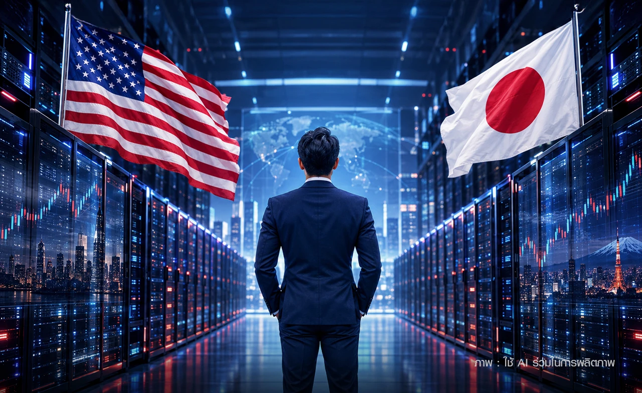 ชี้เป้า 5 ธีมเด่น ลุยหุ้นสหรัฐฯ-ญี่ปุ่น รับลงทุนรอบใหม่ AI-Data Center