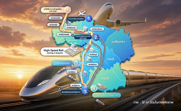 "รถไฟเชื่อม 3 สนามบิน" กับโอกาสเศรษฐกิจไทย