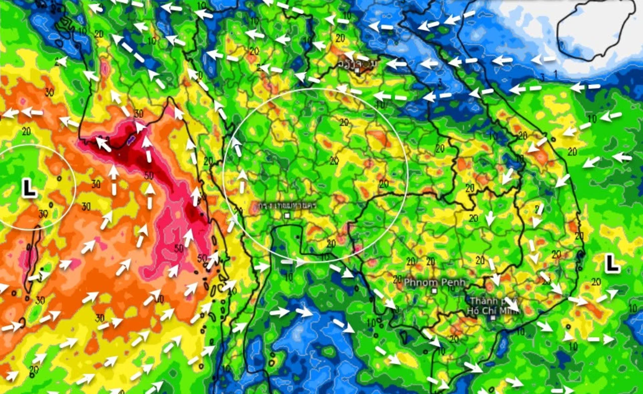 ฝนตกต่อเนื่องถึงสิ้นเดือน ก.ย. ยังไม่มีพายุเข้าไทย!