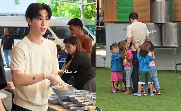 แสนดีที่หนึ่ง "Mark Tuan" ฉลองวันเกิดด้วยการจัดเลี้ยงอาหารเด็กๆ ที่ มูลนิธิบ้านพระพร กรุงเทพฯ