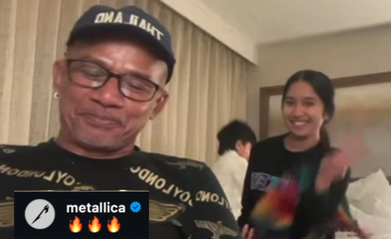 แฟนคลับเฮ! “พ่อณรงค์” หลุดกลางไลฟ์ เผยความฝัน “แพรว” ใกล้ได้แจม Metallica 