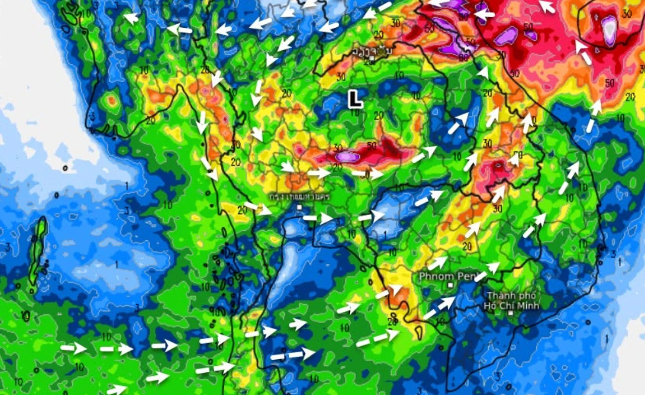 คาดการณ์อากาศ เตือนภาคเหนือ-อีสานตอนบน ระวังฝนหนัก-น้ำท่วมฉับพลัน