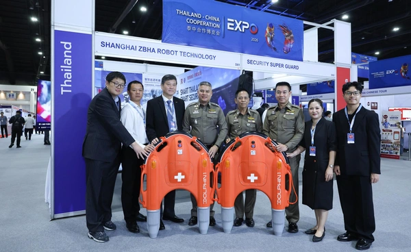 ไทยเปิดตัวหุ่นยนต์ AI กู้ภัยทางน้ำอัตโนมัติเครื่องแรก ZBHA จับมือซูเปอร์ การ์ด นำร่องที่ภูเก็ต