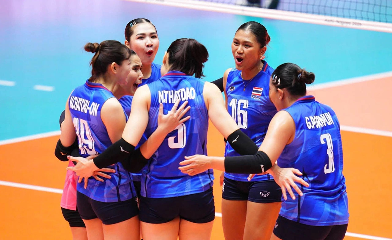 วอลเลย์บอลหญิงไทย ชนะเกาหลีใต้ 3-0 คว้าทองแดงเอเซียนเกมส์