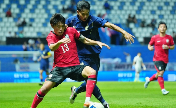 ผลบอลทีมชาติไทยU23 แพ้ เกาหลีใต้ 2-3 นัดอุ่นเครื่อง