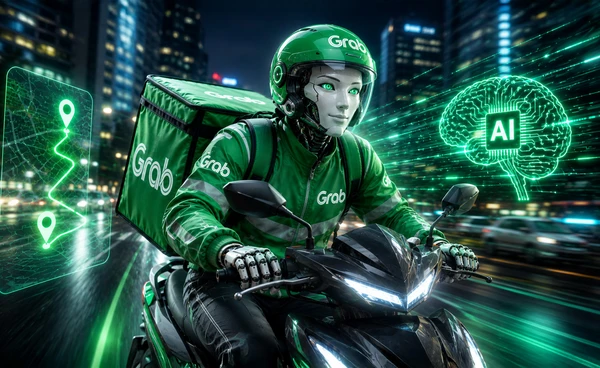 Grab เผย AI ช่วยส่งสินค้าเร็วขึ้น 3 เท่า