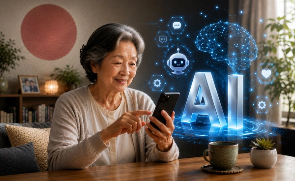 "หญิงสูงวัยญี่ปุ่น"เกือบครึ่งใช้ AI เป็นที่ปรึกษา    