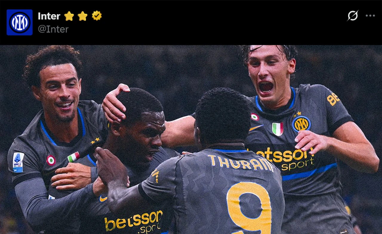 ผลฟุตบอล กัลโช่ เซเรีย อา อิตาลี 2026-27 : อินเตอร์รัว 5 ลูกแซงดับอูดิเนเซ่ 5-3 เฮ 4 นัดรวดทาบจ่าฝูง