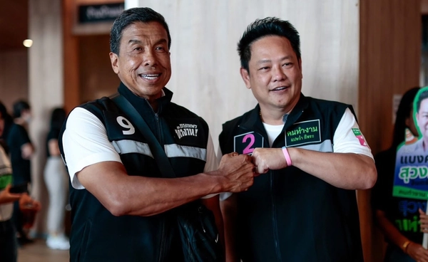 "พ่อสงกรานต์" ฝาก “สุวงศ์” ผู้สมัคร ส.ก.ห้วยขวาง ช่วยงาน “ชัชชาติ”