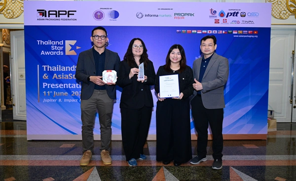 CPF คว้ารางวัล ThailandStar Packaging Awards 2026 จากนวัตกรรมบรรจุภัณฑ์ที่ตอบโจทย์ผู้บริโภค