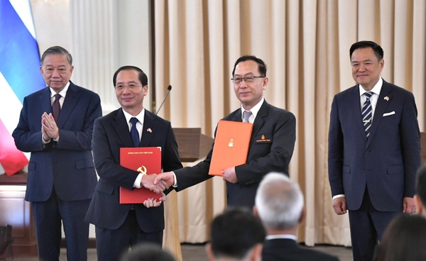 ไทย-เวียดนาม ลงนาม 4 ความร่วมมือ เร่งเครื่องเศรษฐกิจ-เทคโนโลยี