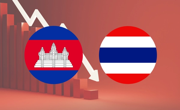 "ไทย-กัมพูชา" การค้าหายวูบ 5 เดือนแรก ติดลบ 39% แตะ 1.1 พันล้านเหรียญ