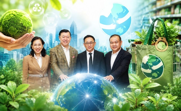 กรมพัฒน์ฯ ผนึกหอการค้าไทย เปิดโครงการ ‘Hug The Earth’ ดันธุรกิจรักษ์โลก
