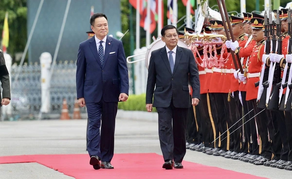 รัฐบาลไทย–เมียนมา กระชับมิตรภาพ เดินหน้าความร่วมมือเพื่อความมั่นคงร่วมกัน