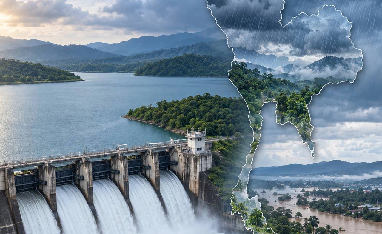สถานการณ์น้ำ 20 ก.ย. 69 น้ำทั่วประเทศ 72% เฝ้าระวังฝนหนัก 6 จังหวัด