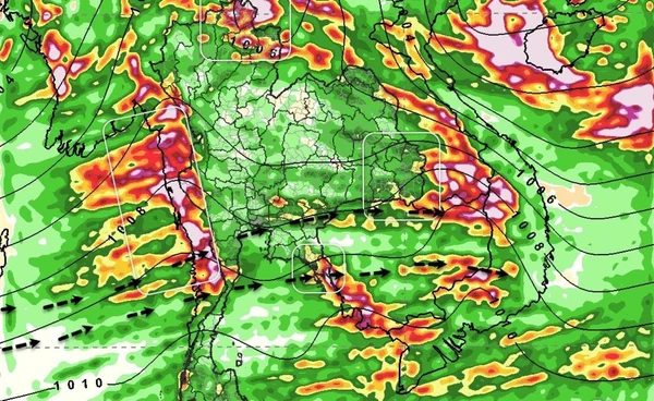 พยากรณ์อากาศวันนี้ 27 ส.ค.69 ฝนหนักระลอกใหม่มาแล้ว! 29 ส.ค.–2 ก.ย. นี้ เหนือ-อีสานเสี่ยงน้ำป่าไหลหลาก