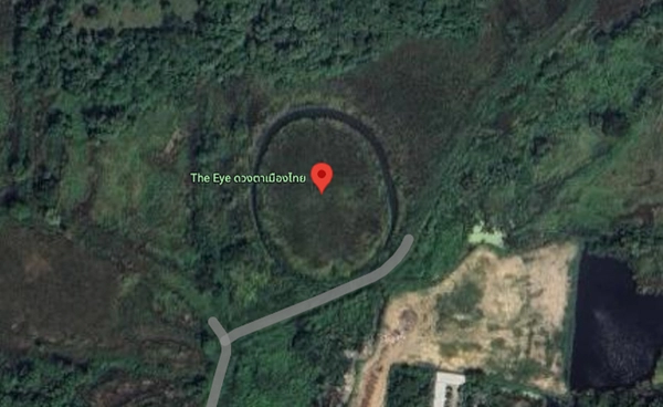 “เกาะวงกลมปริศนา” บริเวณจังหวัดปทุมธานีมีลักษณะคล้าย El Ojo ที่อาร์เจนตินา