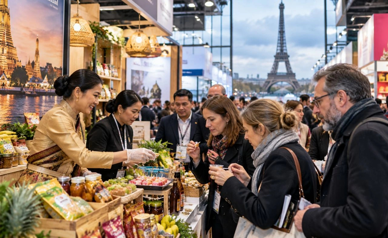 ไทยเมินม็อบป่วนฝรั่งเศสลุยเจาะตลาดขายสินค้าอาหาร