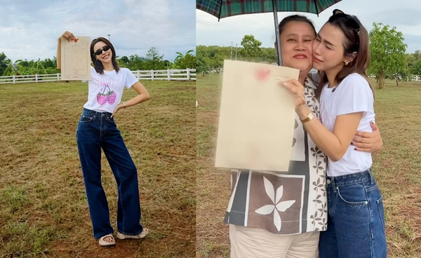 "ลิลลี่ ภัณฑิลา" ทำตามฝันแม่สำเร็จ ซื้อที่แปลงใหญ่ปลูกบ้านสวน 
