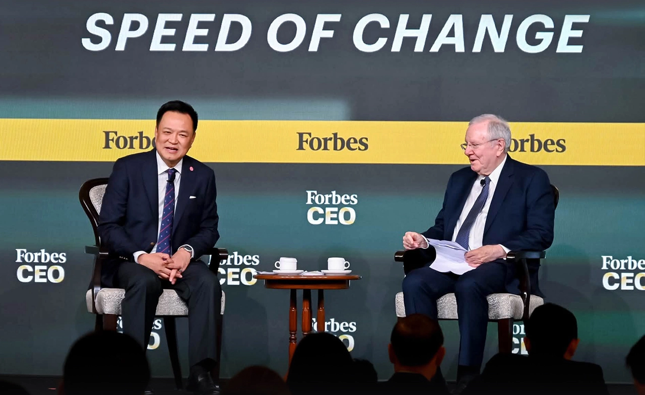 “อนุทิน” โชว์วิสัยทัศน์เวที Forbes ชูศักยภาพไทย ดึงลงทุน สร้างความเชื่อมั่นเศรษฐกิจ