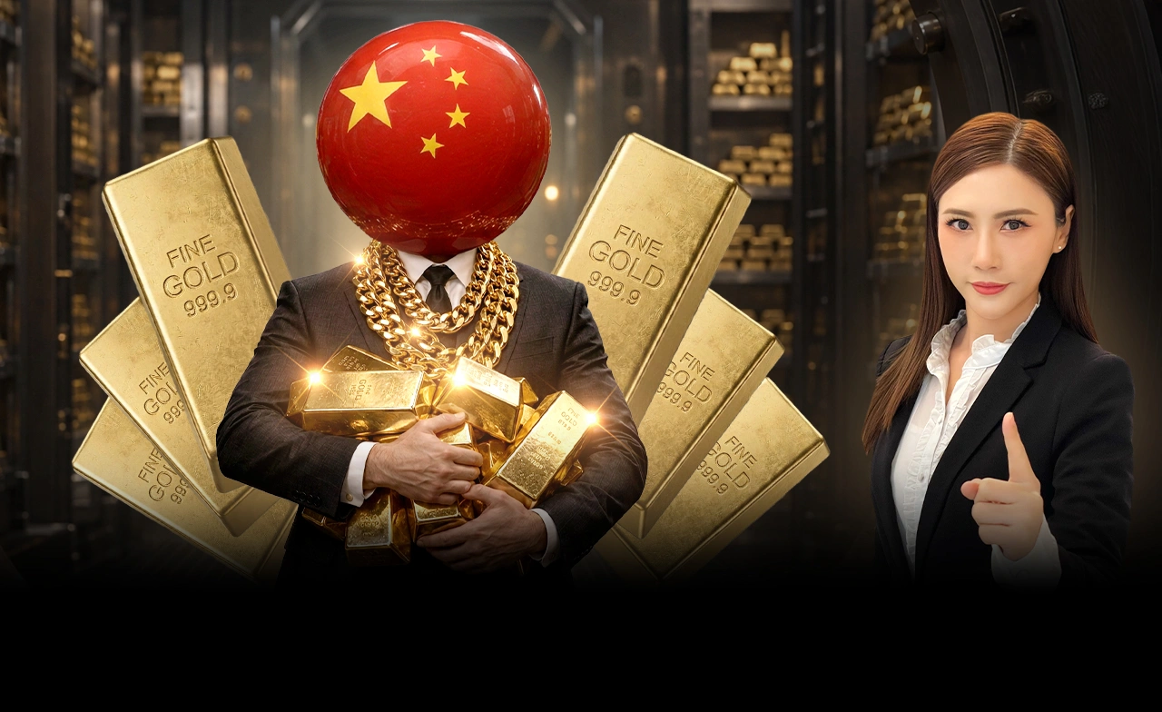จีนสะสม "ทองคำ" กว้านซื้อไม่หยุด23 เดือน! เพื่ออะไร?  
