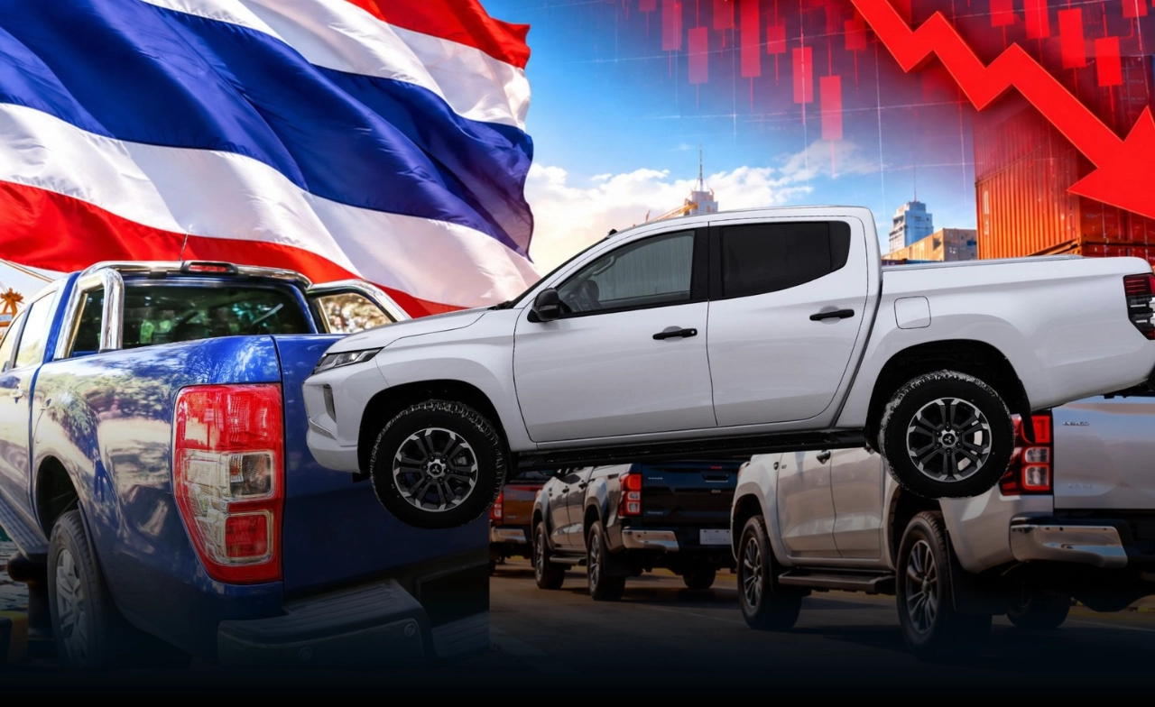 กระบะไทยดิ่งเหว! คาดปี 2026 ทรุดหนักเหลือ 1.4 แสนคัน