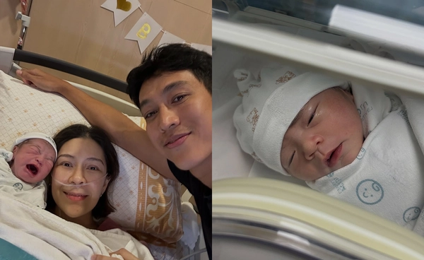 คลอดแล้ว !!! เปิดภาพ น้องเคล ลูกชายของ คุณพ่อป้ายแดง "กอล์ฟ อนุวัฒน์" 