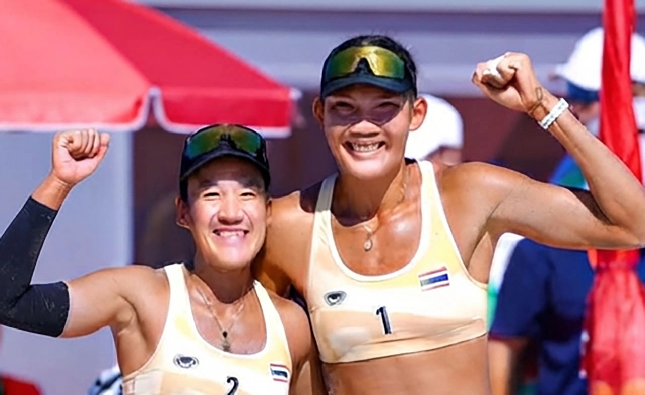 ธาราวดี-วรพีรชยากร คว้าเหรียญทองวอลเลย์บอลชายหาด เอเชียนเกมส์ 2026