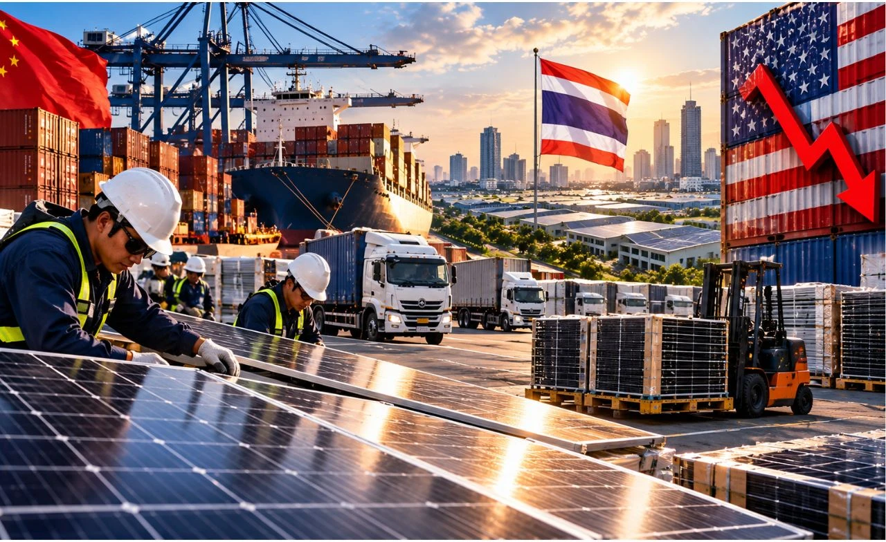 โซลาร์ไทยนำเข้าพุ่ง ส่งออกหด ดันผลิตในประเทศรับตลาดล้านหลัง