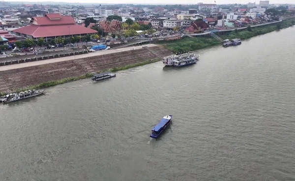 พายุโซนร้อน “ไมสัก” ทำฝนถล่มนครพนม  แม่น้ำโขงเพิ่มเกือบเมตร  .